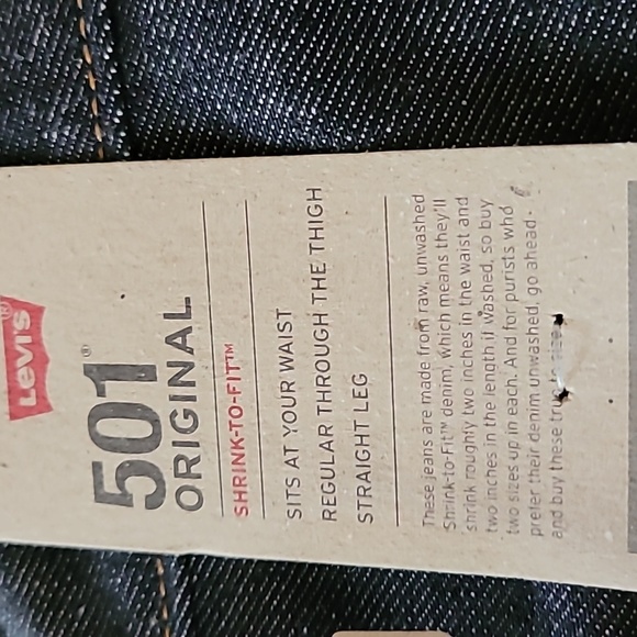Levi's 501 Jeans size 40x30 - Picture 2 of 3